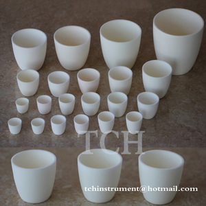 Crisol de Alúmina para Laboratorio de 120 ml con Tapa - Product Image 4