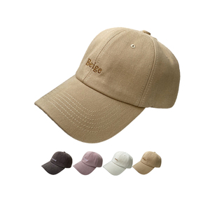 批发户外运动棒球帽定制刺绣标志可调尺寸可洗无结构爸爸帽 - Product Image 6