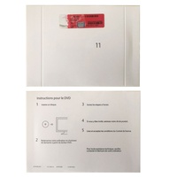 W 11 Pro DVD OEM y Etiqueta de Clave de Venta al por Menor, Activación Global en Línea 100%, DSP CD, Garantía de 12 Meses, Personalización de Idioma Compatible