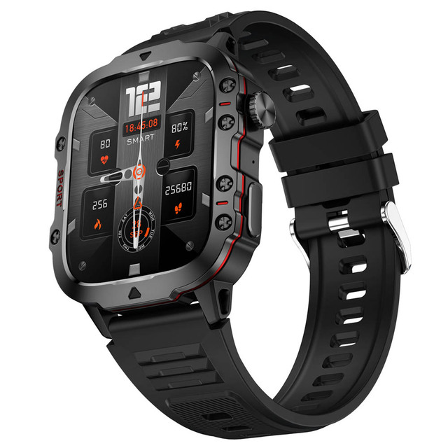 Spovan 2024 Fashionable Touch Screen Health Monitor Smartwatch Watches