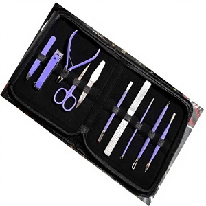 Set de Manicura y Pedicura Profesional ASAP para Hombres y Mujeres, Kit Clásico de Cuidado de Uñas de Metal con Tijeras y Cortaúñas - Product Image 1
