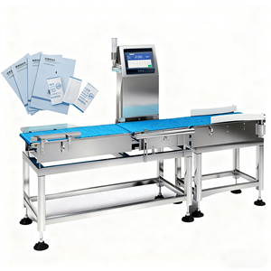 Alta Precisão e Alta Velocidade Dinâmica <span class=keywords><strong>Checkweigher</strong></span> Check Weigher <span class=keywords><strong>Online</strong></span> Weighing Machine Weight Scale para Linha de Produção - Product Image 1