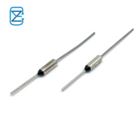 Fusible thermique OTCO personnalisable 70~250°C, 15A 250VAC, type organique, haute capacité de coupure, fusible thermique métallique