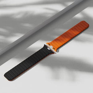 สายซิลิโคนแม่เหล็กแบบกลับด้านได้รุ่น<span class=keywords><strong>ล่าสุด</strong></span>ของ CM สำหรับ <span class=keywords><strong>Apple</strong></span> <span class=keywords><strong>Watch</strong></span> Ultra และ <span class=keywords><strong>Series</strong></span> 11 10 ขนาด 49 มม. / 46 มม. / 45 มม. / 44 มม. / 42 มม. - Product Image 5