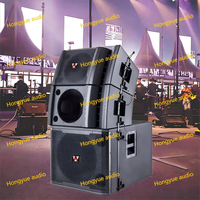 Système de sonorisation avec caisson de basses de 18 pouces, caisson de basses professionnel, ligne de baffles, caisson de basses de concert