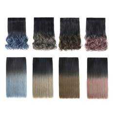 Parti di extension per capelli a due colori con capelli stretti di alta qualità - Product Image 1