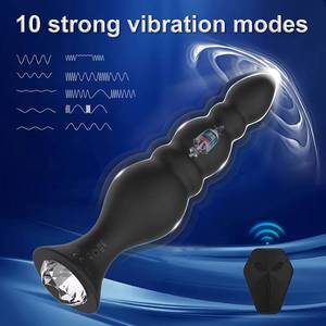 Vibrador anal Juguetes sexuales para lesbianas Tratar <span class=keywords><strong>la</strong></span> enfermedad <span class=keywords><strong>de</strong></span> fábrica Oem/Odm 10 Vibración 4 Telescc Plug Control remoto grande Masaje <span class=keywords><strong>de</strong></span> próstata - Product Image 2