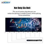Écran d'affichage mural LED polychrome P1.86 P2 P2.5 pour une utilisation multimédia Installation au sol