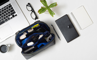 Sac organisateur électronique de voyage personnalisé mallette de rangement étanche pour câbles pour chargeurs cordons accessoires techniques petits cosmétiques