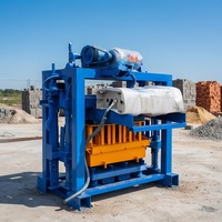 Machine à fabriquer des briques solides pour pays africains QT40-2, 9360 pièces par 8 heures, machine à mouler des blocs de ciment