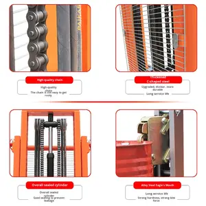 Montacargas Eléctrico de Servicio Pesado Yude, Elevador de Bidones de Aceite, Carga/Descarga Hidráulica de Bidones de Aceite de Hierro y Plástico, Camión, China - Product Image 4