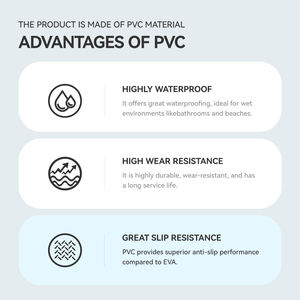 Sandalias de verano planas transpirables de PVC para <span class=keywords><strong>hombre</strong></span>, <span class=keywords><strong>chanclas</strong></span> de playa de tendencia de moda Original, <span class=keywords><strong>chanclas</strong></span> cómodas para la playa - Product Image 3