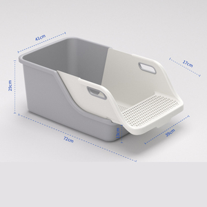 <span class=keywords><strong>Caja</strong></span> <span class=keywords><strong>de</strong></span> <span class=keywords><strong>arena</strong></span> grande <span class=keywords><strong>de</strong></span> PP <span class=keywords><strong>con</strong></span> <span class=keywords><strong>filtro</strong></span> <span class=keywords><strong>de</strong></span> <span class=keywords><strong>arena</strong></span>, pala, bandeja <span class=keywords><strong>de</strong></span> <span class=keywords><strong>arena</strong></span> <span class=keywords><strong>para</strong></span> <span class=keywords><strong>gatos</strong></span>, <span class=keywords><strong>caja</strong></span> <span class=keywords><strong>de</strong></span> <span class=keywords><strong>arena</strong></span> <span class=keywords><strong>para</strong></span> <span class=keywords><strong>gatos</strong></span> semicerrada <span class=keywords><strong>de</strong></span> fácil limpieza - Product Image 2