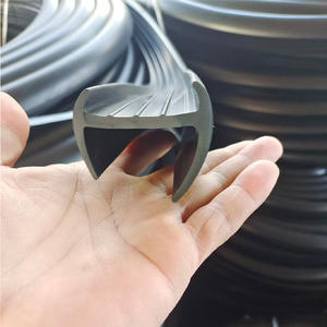 แถบซีลยาง EPDM แบบกล่องรถบรรทุกชนิด T ทนความร้อนสูง สำหรับประตูตู้คอนเทนเนอร์แช่เย็นและคลังเก็บเมล็ดพืช - Product Image 3
