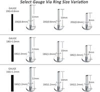Gaby Blue Opal Implant Grade Al Por Mayor Astm F136 Titanium Labret Earring Top Push Pin Stud Piercing De Titanio Jewelry