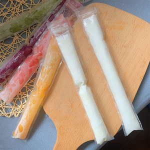 Nhà Máy Tùy Chỉnh Rõ Ràng Side Gusset Túi Phân Hủy Sinh Học Bao Bì Thực Phẩm Đông Lạnh Lớp <span class=keywords><strong>Ice</strong></span> <span class=keywords><strong>Cream</strong></span> Popsicle Nhựa Khuôn Túi - Product Image 5