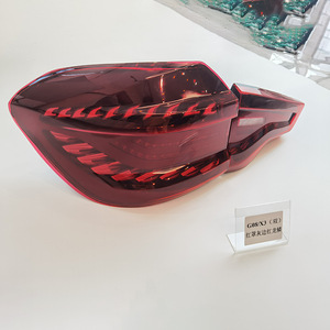 ฝาครอบไฟท้ายสีแดง BMW X3 G08 ลายเกล็ดมังกรสีน้ำตาลคู่ ไฟเลี้ยวแบบไล่ระดับ ไฟเดย์ไลท์แบบสแกน ชุดอัพเกรด - Product Image 3