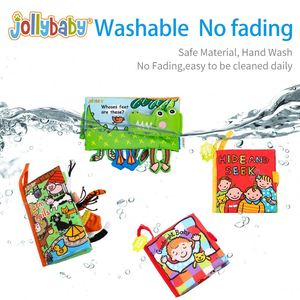 Juego <span class=keywords><strong>de</strong></span> <span class=keywords><strong>Libros</strong></span> <span class=keywords><strong>de</strong></span> <span class=keywords><strong>Tela</strong></span> Suave en Oferta, Juguete Educativo <span class=keywords><strong>para</strong></span> la Primera Infancia <span class=keywords><strong>para</strong></span> Bebés <span class=keywords><strong>de</strong></span> 0 a 3 Años - Product Image 4