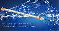PIG LED Capuchon rotatif IP67 T8 Poulet de volaille Éclairage multi-angle