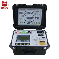 Mégohmmètre portable Testeur de résistance d'isolement numérique Haute précision 20kV Multimètre de résistance d'isolement pour l'électricité