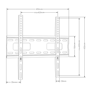 Soporte de Pared Universal para <span class=keywords><strong>TV</strong></span> LCD LED, Extensible e Inclinable, para Sala de Estar, Venta al Por Mayor, OEM, ODM - Product Image 5