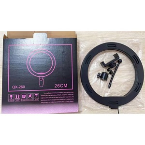<span class=keywords><strong>Anneau</strong></span> <span class=keywords><strong>Lumineux</strong></span> LED Portable et Rechargeable de 10 Pouces (26 cm) pour <span class=keywords><strong>Selfie</strong></span> avec Trépied pour <span class=keywords><strong>Téléphone</strong></span> Portable - Product Image 3