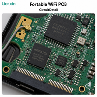 Boîtier PCB portable pour carte de circuit imprimé WiFi, applications électroniques OEM pour réseaux sans fil