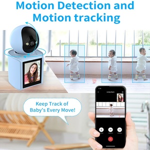 Caméra de surveillance dôme intérieure HD Tuya App, panoramique/inclinaison, grand angle, appel vidéo en un clic, <span class=keywords><strong>stockage</strong></span> de données <span class=keywords><strong>cloud</strong></span>, CMOS, bidirectionnelle, 1 an - Product Image 5