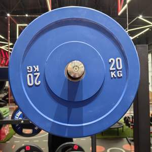 Fitness Olymp Gym Placas de competición de pesas Estándar KG Calibrado Levantamiento de pesas Parachoques <span class=keywords><strong>Power</strong></span> Powerlifting Placa de goma - Product Image 3
