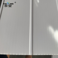 Panneau Décoratif en PVC pour Plafond Faux-Plafond Ciel Ras au Nicaragua, Rainuré et Bouveté, Dalles de Plafond pour Décoration