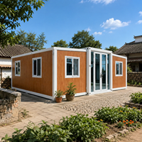Hébergement Éco-responsable à Déploiement Rapide : Maison Conteneur Modulaire Moderne, Durable, à Double Aile, Préfabriquée et Extensible