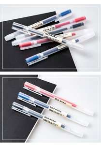 أقلام من العلامة التجارية اليابانية ، أقلام كروية 3 ألوان باللون الأسود والأحمر والأزرق والمكتب المدرسي - Product Image 6