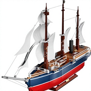 1687 pièces Blocs de construction Modèle de bateau à vapeur Endurance Jouet éducatif en ABS Cadeau Endurance 8+ - Product Image 2