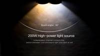 Super lumineux 200W lumière LED chaud blanc froid en aluminium Cob Blinder lumières Cob Par pour mariage professionnel scène Bar théâtre