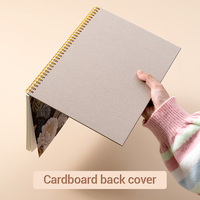 Carnet A4 personnalisable avec reliure spirale et couverture sur mesure – Carnets A4 personnalisés à motif floral
