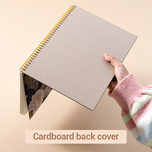 Tùy chỉnh xoắn ốc ràng buộc da bìa A4 Kích thước máy tính xách tay cá nhân Hoa A4 máy tính xách tay - Product Image 5