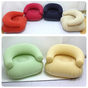 Canapé <span class=keywords><strong>gonflable</strong></span> Mingchan avec accoudoirs, canapé <span class=keywords><strong>gonflable</strong></span> en forme de U floqué, portable pour l'extérieur, l'intérieur, le <span class=keywords><strong>jardin</strong></span>, la plage, le camping - Product Image 2