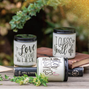 Juegos de velas de simpatía inspiradoras de etiqueta privada personalizadas, velas de alegría hechas a mano para mujeres y hombres con tapa de Metal para vacaciones - Product Image 2