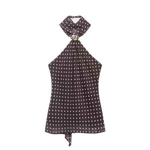 Nueva Colección Primavera/Verano, Chaleco Elegante para Mujer, Estilo Casual, Transpirable, Cuello Halter, Sin Mangas - Product Image 2
