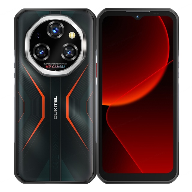 Oukitel WP55 Pro Rugged Smartphone 16+512GB 33W 108MP Main Camera 11000mAh 6.6" FHD+ Cell Phone Oukitel Mobile Phone Android 15