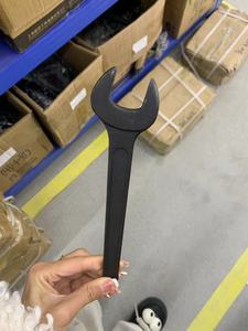 Alta calidad 27mm acero al carbono Industrial OEM personalizable llaves de extremo abierto forjado llave llamativa troquel medición métrica - Product Image 5
