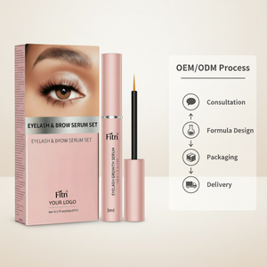 El <span class=keywords><strong>Mejor</strong></span> Suero <span class=keywords><strong>de</strong></span> Aceite <span class=keywords><strong>de</strong></span> Ricino Orgánico y Libre <span class=keywords><strong>de</strong></span> Crueldad Animal para Alargar y Hidratar Pestañas y Cejas, Natural, Personalizable, <span class=keywords><strong>de</strong></span> Marca Privada - Product Image 2