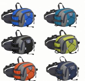 Custom Logo Fanny Pack Crossbody Bag Outdoor Hiking Nylon Waterproof Zipper Large Capacity Bow Pattern Funny <b>Pouch</b> Single - Product Image 2