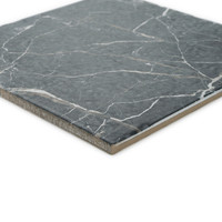 Baldosa de mármol oscuro Versailles de 60x60 cm para pared y suelo