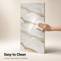 Panneau mural en PVC de haute qualité, surface brillante UV, sans formaldéhyde, pour la décoration murale