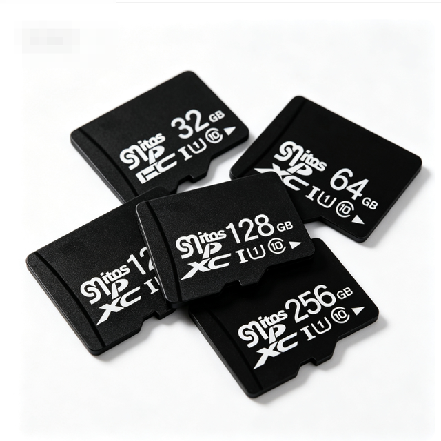 Free Customization Bulk SD Flash Memory Cards 16GB to 256GB High-quality Chips TF Card with Plastic Material