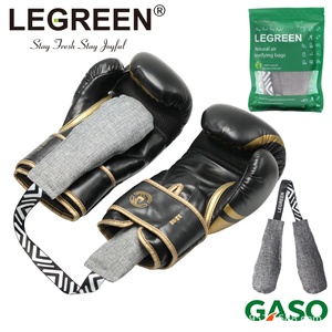 LEGREEN <span class=keywords><strong>Deodorante</strong></span> per Guanti da Boxe, <span class=keywords><strong>Elimina</strong></span> <span class=keywords><strong>Odori</strong></span> per Guanti Sportivi, Assorbitore di Umidità, Confezione di Carbone di Bambù ad Alta Efficienza - Product Image 2