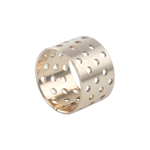 CuZn25Al6FeMn3 Douille coulissante en bronze-graphite-carbone haute résistance sur mesure, Précision P0, Diamètre extérieur 35 mm, Marque <span class=keywords><strong>DALON</strong></span> - Product Image 1