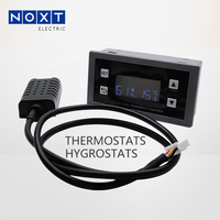 Contrôleur de température et d'humidité numérique intelligent NOXT haute précision 0,1°C/0,1% HR avec affichage, certifié CE RoHS, OEM/ODM, RS485
