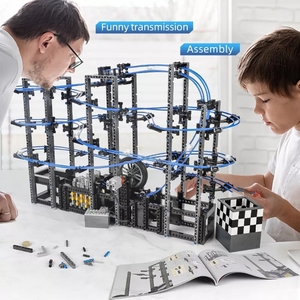 Mould King 26002 Nuevo Juego Creativo de Construcción de Ladrillos <span class=keywords><strong>El</strong></span>éctricos de Alta Tecnología, Contraption Game Set GBC No. Bloques de Construcción de Pistas de Canicas - Product Image 5